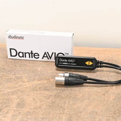 Audinate ADP-AES3-AU-2X2 Dante AVIO 2x2 AES3/EBU Adapter CG008WC image 1