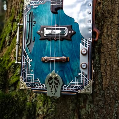 The Kingfisher - High Bird custom cigar box guitar image 3