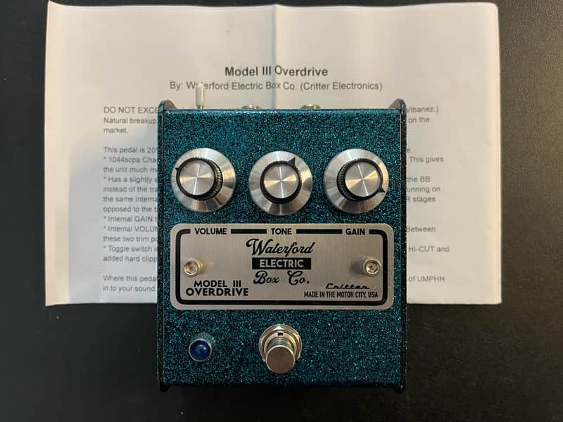 Critter Electronics Model III Overdrive Pedal | Reverb