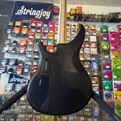 Yamaha TRBX504 4-String Bass with Rosewood Fretboard - Transparent Black image 5