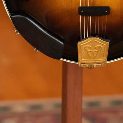 (Used) 2016 Weber Fern Red Spruce/Flamed Maple A-Style Mandolin #2801 image 8
