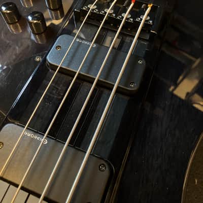 2009 Epiphone Thunderbird Pro IV - Trans Black w/ OHSC image 14