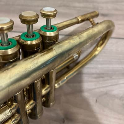 York 75th Anniversary (for parts) Bb cornet (1957) SN 210335 image 20