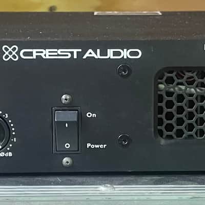 Crest Audio Pro 7200 3300-Watt Power Amplifier 2000s - Black image 1