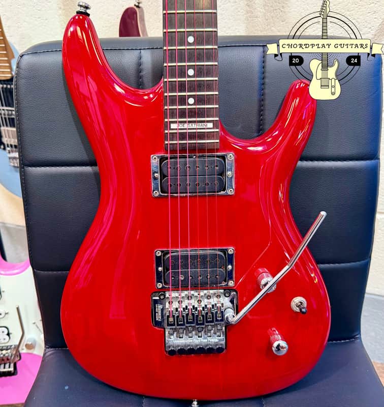 🔥2002🔥 Ibanez JS100 Joe Satriani Signature~ Korean Electric Guitar~ Red~ Floyd imagen 1