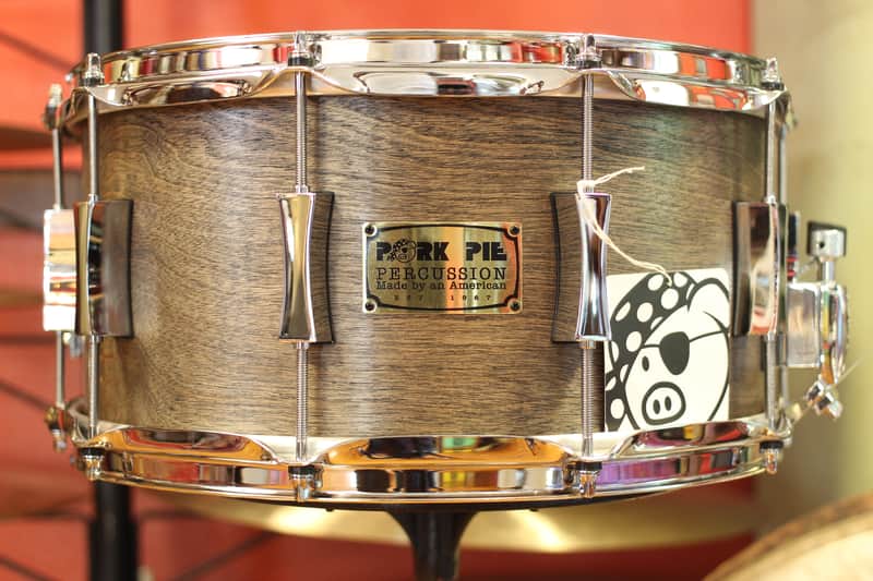 Pork Pie 7"x14" Birch/Mahogany/Birch Snare Drum image 1