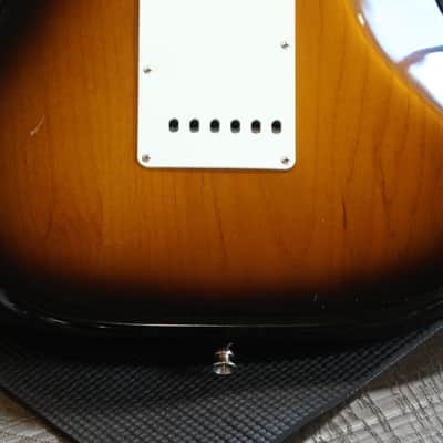 Minty! 2023 Fender American Vintage II '57 Stratocaster Electric Guitar Sunburst + COA OHSC image 16