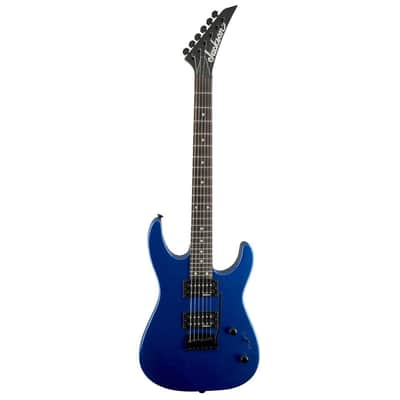 Jackson JS Series Dinky JS12 6-String Right-Handed Electric Guitar with Amaranth Fingerboard (Metallic Blue) image 1