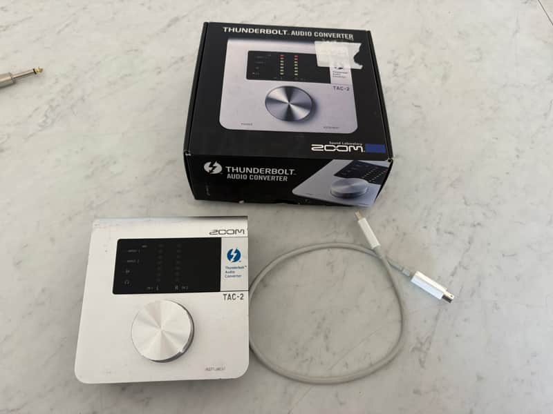 Zoom TAC-2 Thunderbolt Audio Interface 2010s - Silver image 1