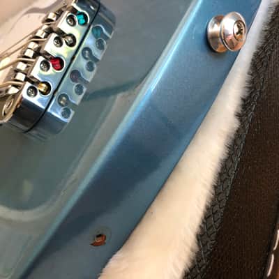 Gibson Non-Reverse Thunderbird 2012 Pelham Blue *upgrades* image 13