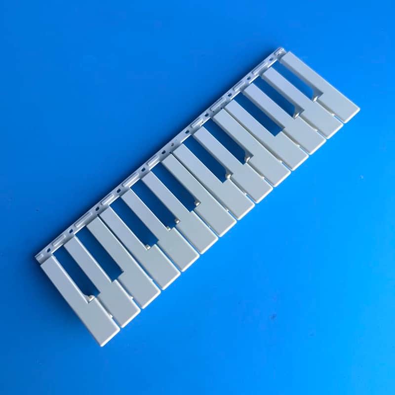 CASIO MT-240 Vintage Keyboard Replacement Part: Left White Keys [2 Octaves] image 1