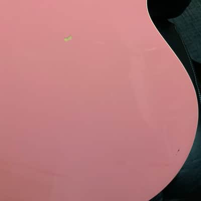 Jay Turser JJ Heart  Pink w/ bag image 6
