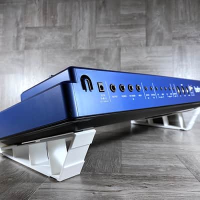 15º Stand for Behringer MS-1 / MS-101 Synth - Roland SH101- Color WHITE - by KZcraftworks - US Seller image 3