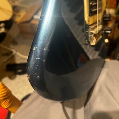 Fender Modern Player Marauder – Well Toured / Project Guitar 2012 - 2013 - Lake Placid Blue image 3