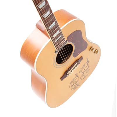 2010 Gibson 70th Anniversary John Lennon J160E Museum Model Acoustic Guitar, 1262XXXX image 12