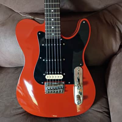 St. Blues Telecaster 2000s in pristine condition in rare orange red and black Memphis Tennessee under 10 lbs image 2