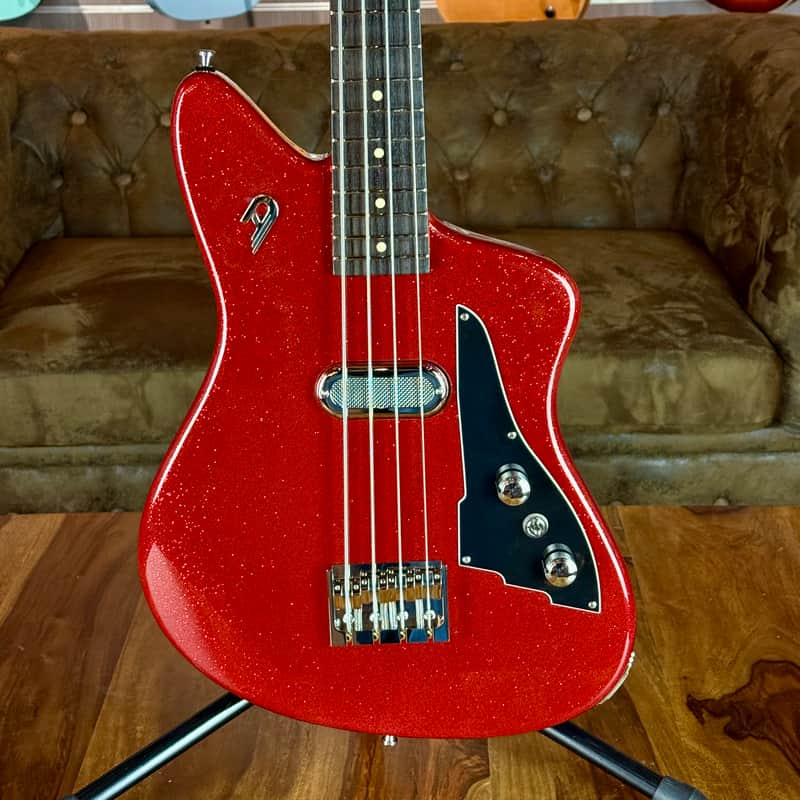 Duesenberg Kavalier Bass - Sparkle Red -NEW incl. Case image 1