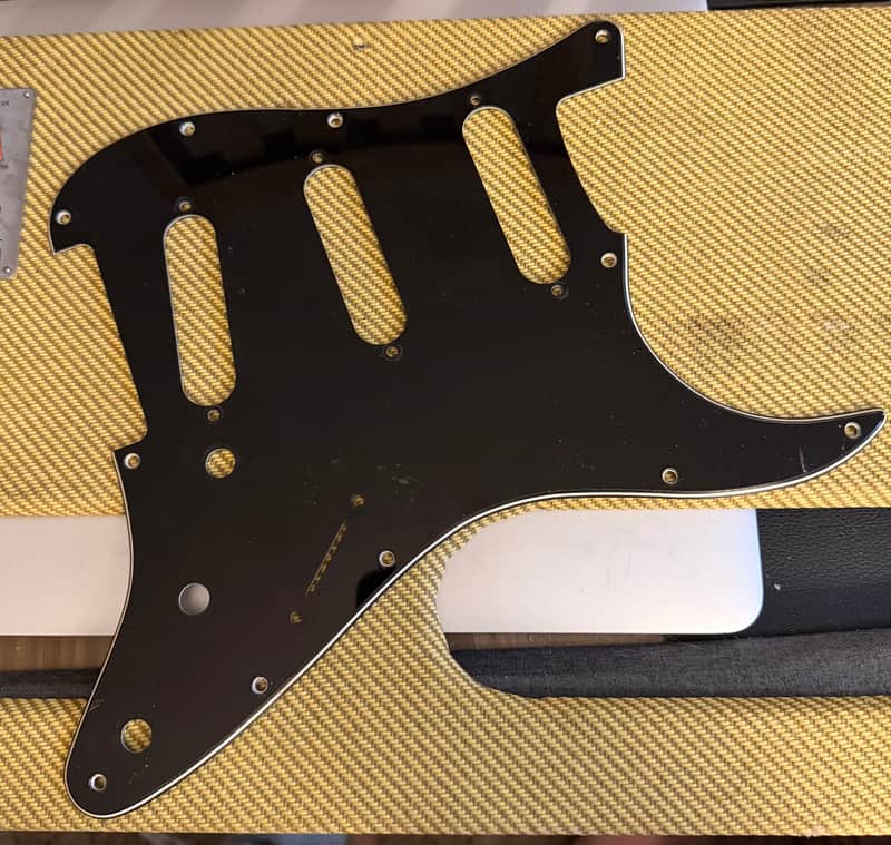 1959 Fender Custom Shop Todd Krause Masterbuilt Vintage Stratocaster Pickguard SSS Black White Black BWB 3 Ply SRV Aged Relic 1950's 1954 1955 1956 1957 1958 1959 Strat Better Than Callaham Allparts Suhr Anderson James Tyler MJT Nash image 1