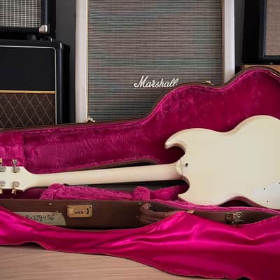 Gibson SG Custom in Olympic White Natural Aged = Real Vintage Flair, 3 Pickups! 1992 - Olympic White image 13