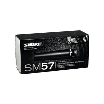 Shure SM57 Instrument Microphone with 2 x XLR Cables image 3