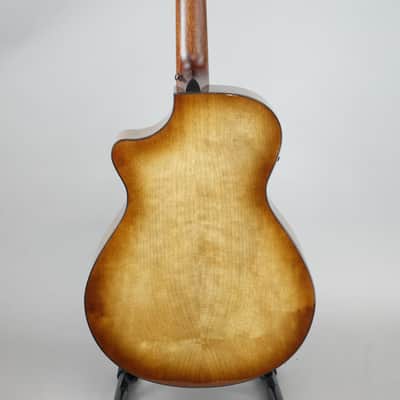Breedlove Pursuit Exotic S Concerto Amber Fretless Bass CE Myrtlewood - (Used) image 4