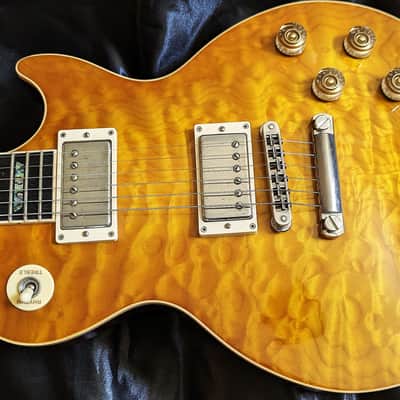 2002 Gibson Custom Shop Les Paul Elegant - AAAA - Amber Quilt Top - 7lbs - 12oz image 7