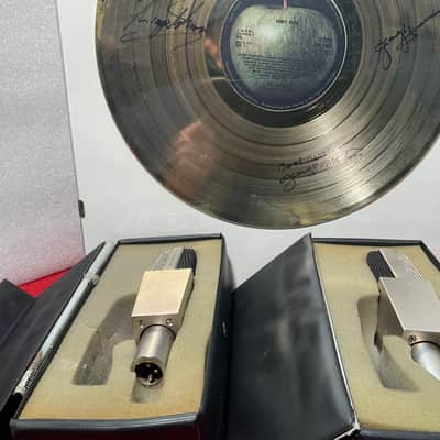 AKG EB414  PAIR MIKROFON CK12. BRASS VINTAGE image 10