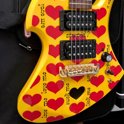 💛brand new!🖤Hide Yellow Heart Burny Jr Mini Mockingbird guitar 黃色心心 黑色心心 迷你 MG X。松本秀人 Green heart Black heart FERNANDES Zo Built in speake 煙花 吉他120x 360s 380s 480 165s 450x 80x 140x X Japan Hideと見た景色 Hide city S.H.Figuarts。 🌟☀️🐥🕊️ image 4