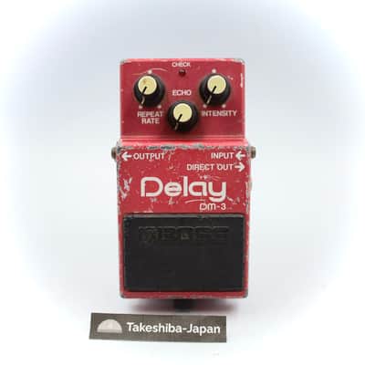 BOSS DM-3 80年代 アナログディレイ Boss DM-3 Analog Delay - YouTube