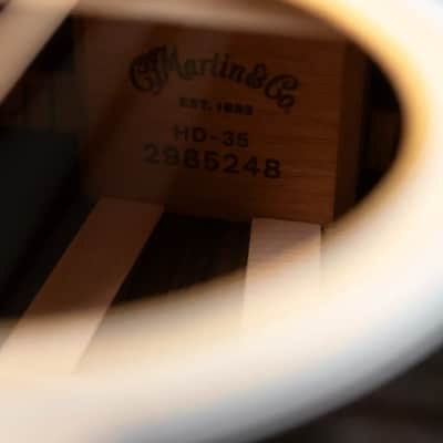 Martin HD-35 Standard Series Dreadnought Acoustic Guitar with Hardshell Case image 14