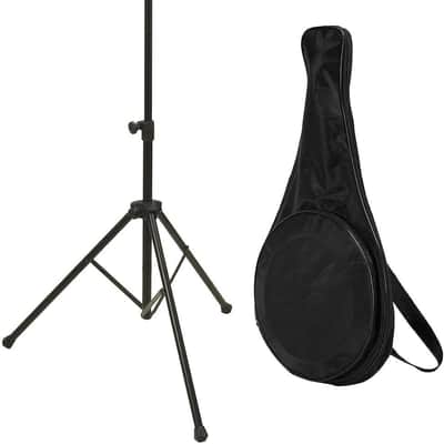 OnStage DFP550 Practice Pad with Stand and Bag image 1