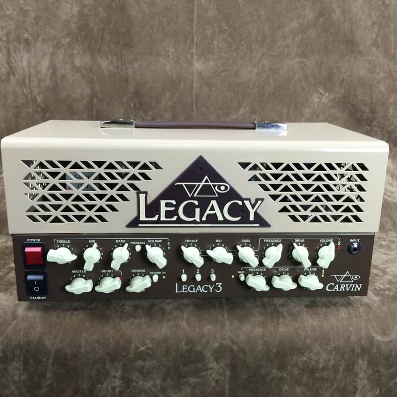 Carvin Legacy 3 Model VL300 Steve Vai Signature 3-Channel 100-Watt Guitar Amp Head image 1