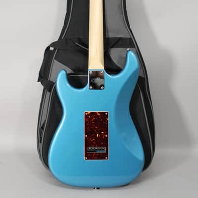 2022 G&L Fullerton Deluxe Legacy USA Lake Placid Blue Metallic w/ Gig Bag image 4