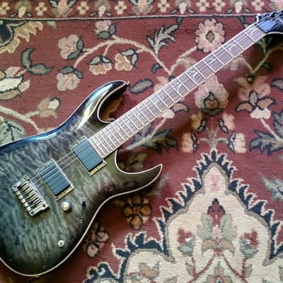 Ibanez RGA72QM Guitar - Quilt Top 2010 Transparent Grey image 2
