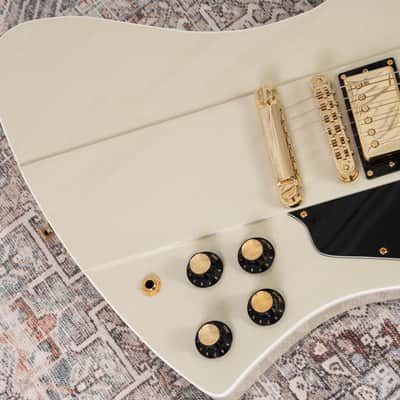 Kauer Banshee Deluxe - Antique White w/ White Binding & Gold Hardware image 19