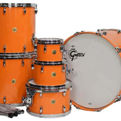 Gretsch USA Custom Drumset Taylor Hawkins Orange image 1