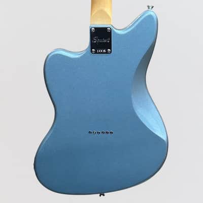 Fender Squier Paranormal Offset Telecaster SJ LE Electric Guitar - Ice Blue Metallic image 4