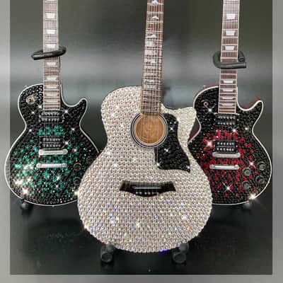 Axe Legends Taylor Acoustic 1:4 miniature Replica 2024 - Swarovski Crystals image 5