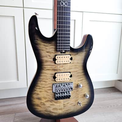 First-Run Chapman ML-1 "NORSEMAN" Hot-Rodded Super-Strat w/ DiMarzio Pickups, Floyd Rose trem, Deluxe Gig Bag & More! MIK image 2