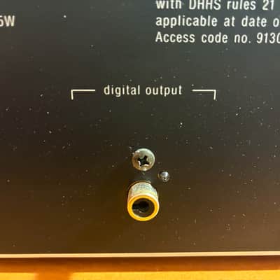 Wonderful Made in Japan Adcom GCD-600 5 Disc Changer with TDA-1541A Chip. See VIDEO! image 11
