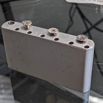 Fender Vintage Stratocaster Steel Tremolo Block - Japan MIJ 1980's image 4