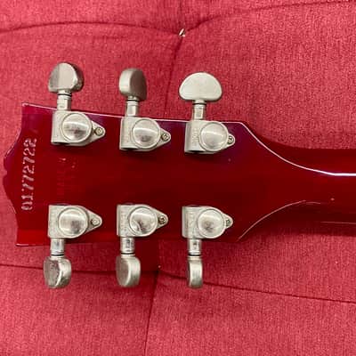 Gibson ESDT-335 Dot Reissue Semi-Hollow Body 2002 - Cherry w/ Case image 23