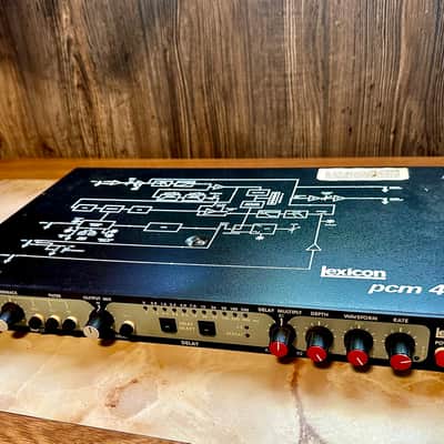 Lexicon PCM 41 Digital Delay Processor 1980 - 1982 - Black / Blue image 1