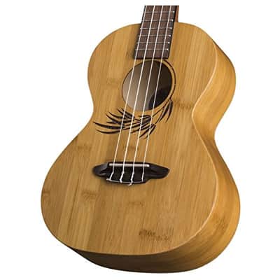 Luna Guitars Bamboo Tenor Ukulele w/ Gigbag, UKE BAMBOO T image 3