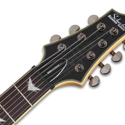 Schecter Omen Extreme-7 - See-Thru Black (STBLK) (2007) image 6
