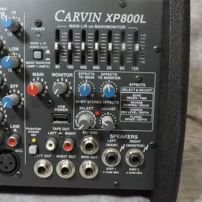Carvin XP 800L 6-channel powered mixer 2018-19 image 2
