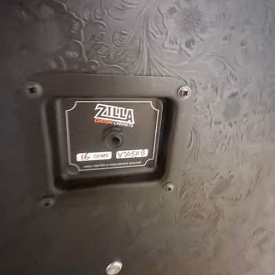 Zilla Custom 2 x 12” upright speaker cabinet 2010-2020 - Western tolex in black image 10