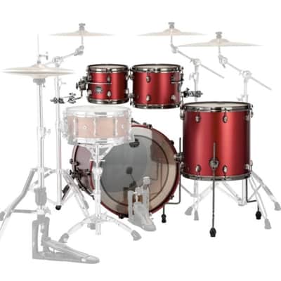 MAPEX IT SE529XBBPA SATURN EVOLUTION BIRCH ROCK 4 PEZZI TUSCAN RED image 2