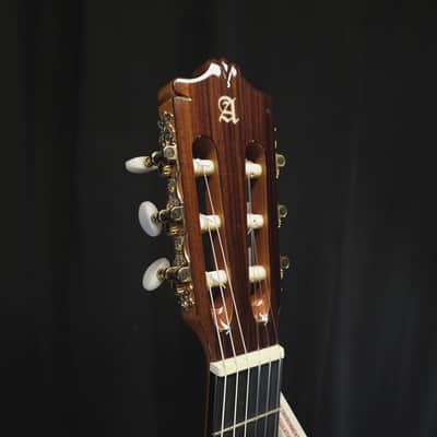 Alhambra 7P All Solid Classical Nylon String Guitar w/ logo’d gig bag Made in Spain image 6