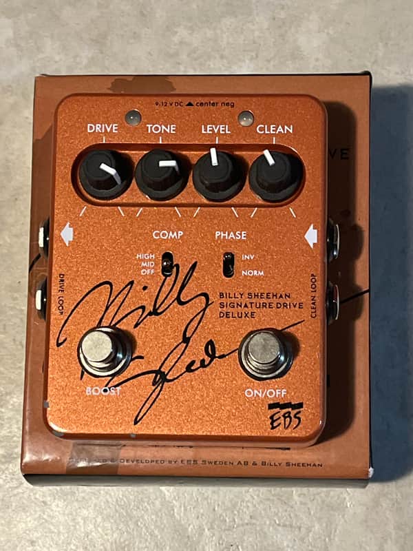 EBS Billy Sheehan Signature Drive Deluxe